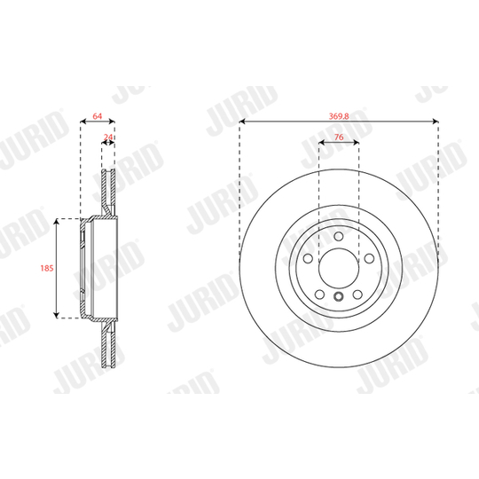 563515JC-1 - Brake Disc 