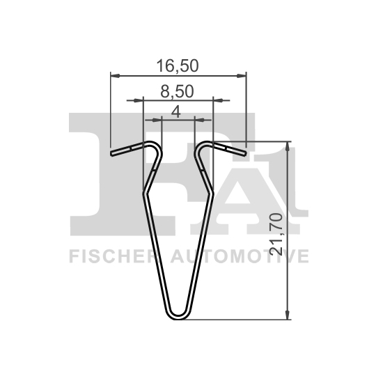 11-40127.10 - Clip, trim/protection strip 