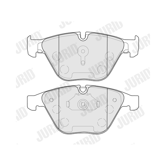 574087J - Brake Pad Set, disc brake 