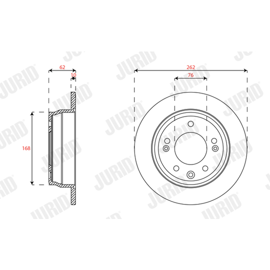 563591JC - Brake Disc 