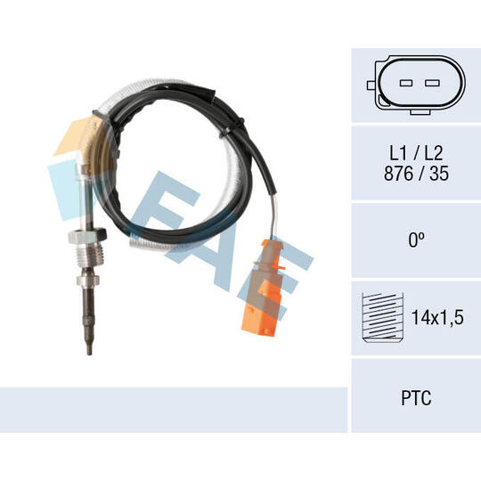 68028 - Sensor, exhaust gas temperature 