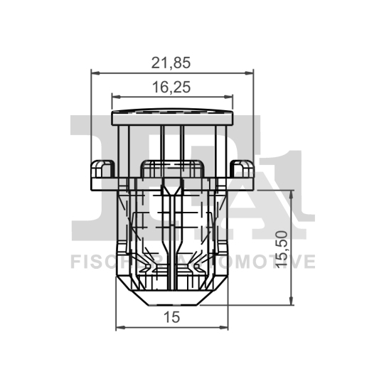 33-20007.10 - Clip, trim/protection strip 