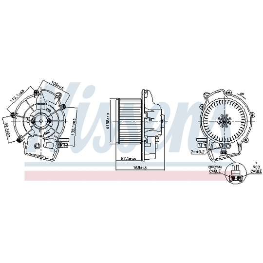 87606 - Interior Blower 