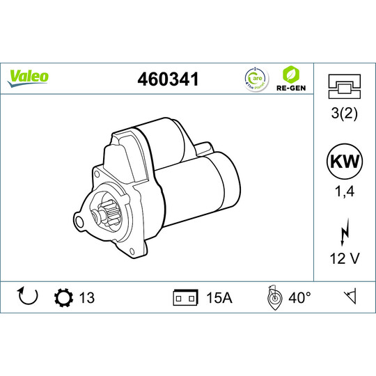 460341 - Startmotor 