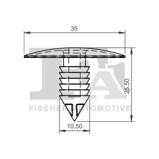 21-10008.25 - Clip, trim/protection strip 