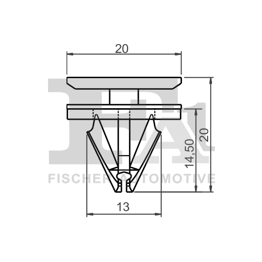 13-40026.25 - Clip, list 