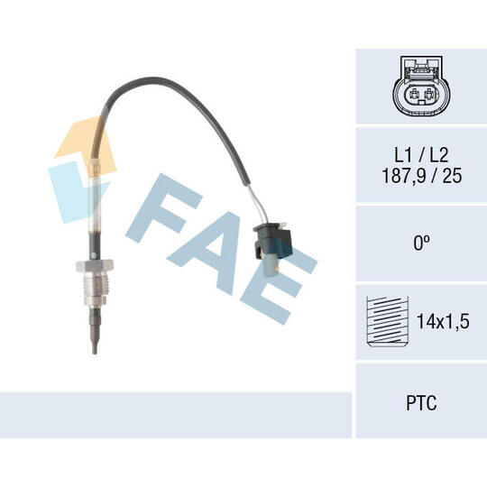 68052 - Sensor, exhaust gas temperature 