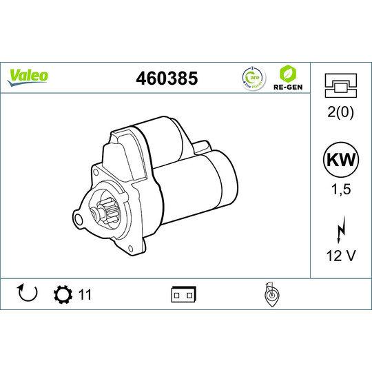 460385 - Startmotor 