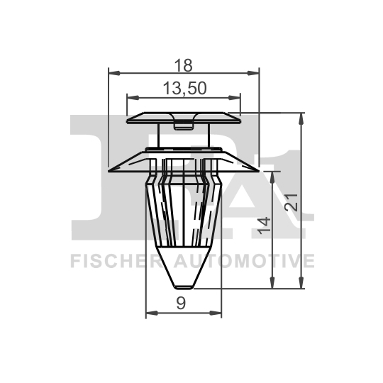 11-40019.5 - Clip, trim/protection strip 