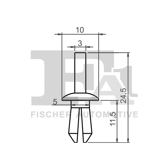 11-20002.5 - Clip, list 