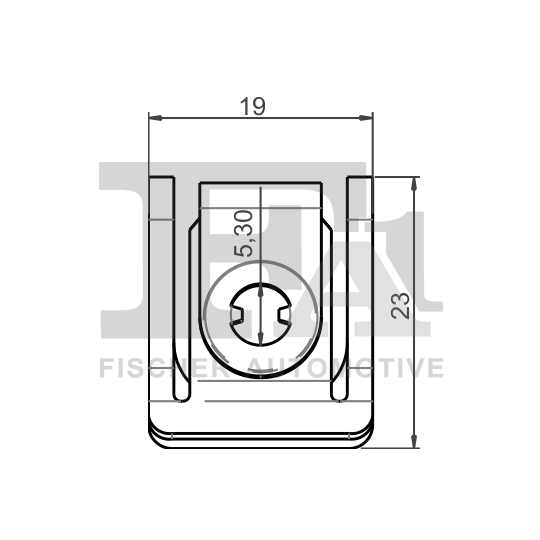 11-40117.5 - Clip, trim/protection strip 