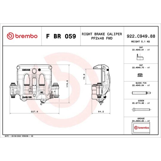 F BR 059 - Bromsok 