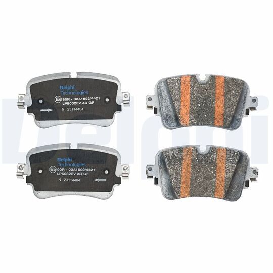 LP5032EV - Brake Pad Set, disc brake 