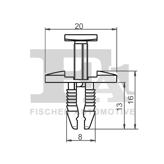 21-20009.10 - Clip, trim/protection strip 