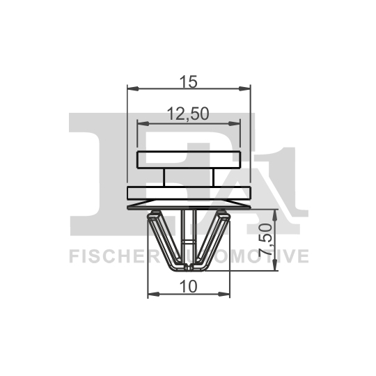 41-40003.5 - Clip, trim/protection strip 