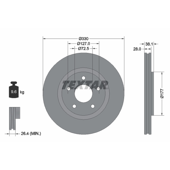 92278905 - Brake Disc 