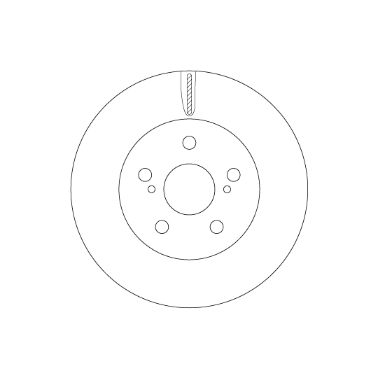 DF6734 - Brake Disc 