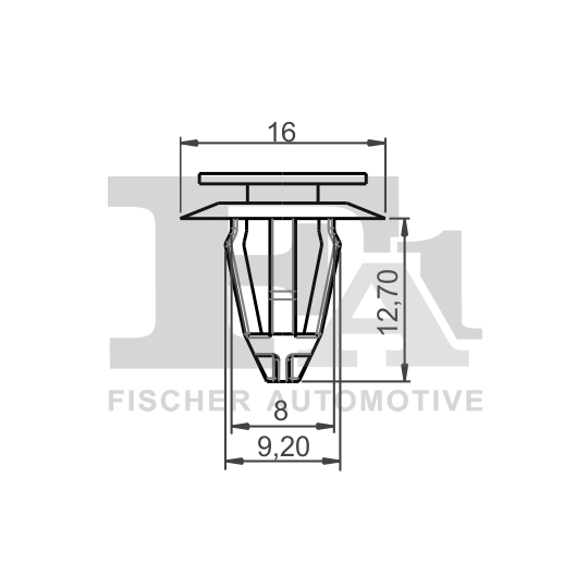 14-40008.25 - Clip, trim/protection strip 