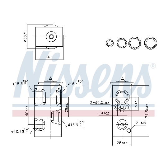 999457 - Expansion Valve, air conditioning 