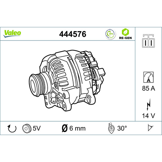 444576 - Alternator 