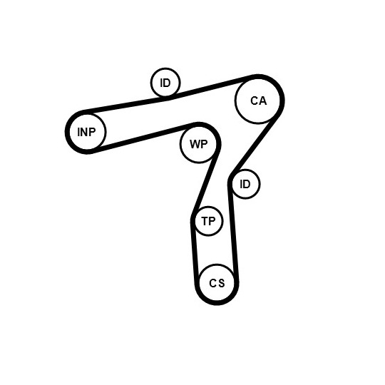 CT1241 - Timing Belt 