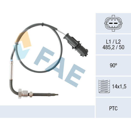 68080 - Sensor, exhaust gas temperature 