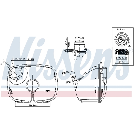 996370 - Expansion Tank, coolant 