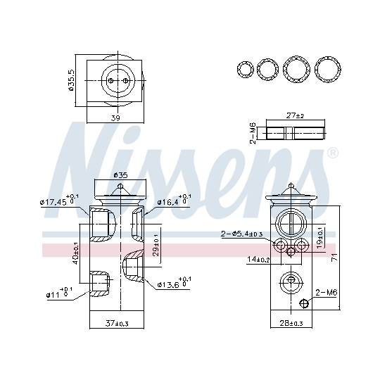 999453 - Expansion Valve, air conditioning 