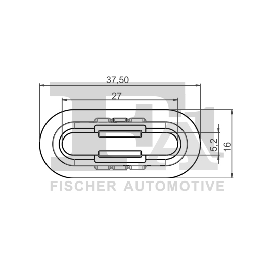 11-60034.10 - Clip, trim/protection strip 