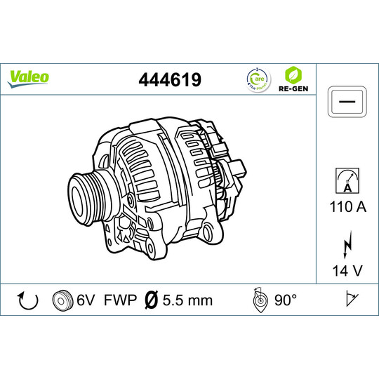 444619 - Alternator 