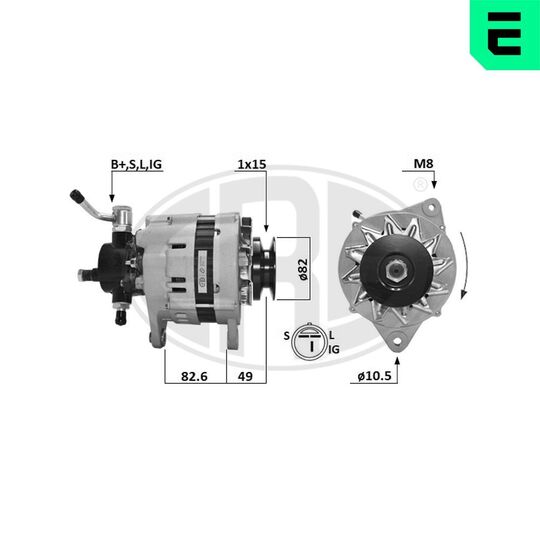 209670A - Alternator 