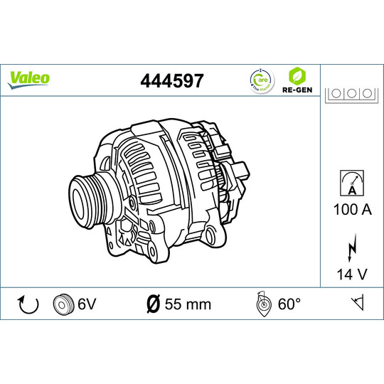 444597 - Alternator 