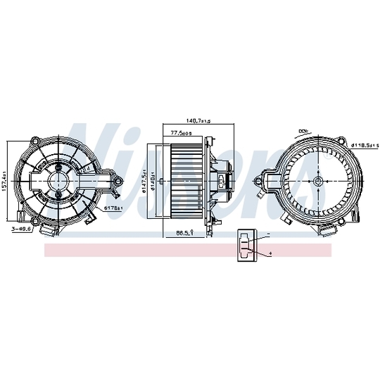 87616 - Interior Blower 