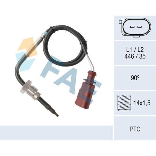 68011 - Sensor, exhaust gas temperature 