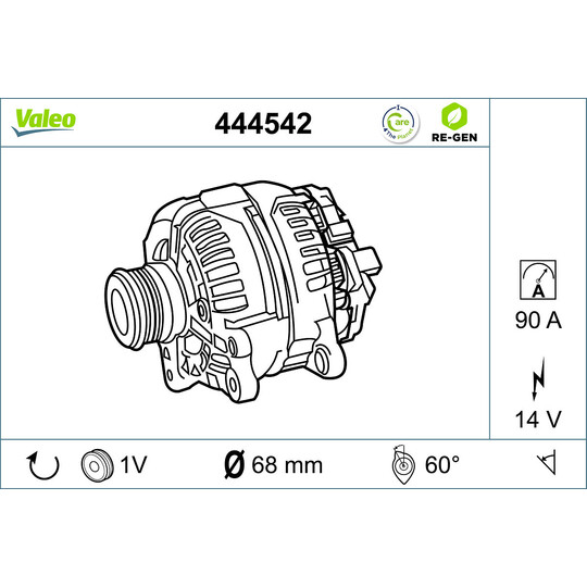 444542 - Alternator 