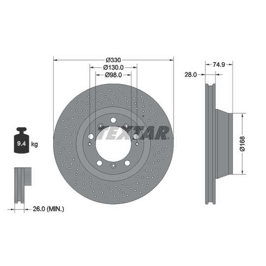 92219005 - Brake Disc 