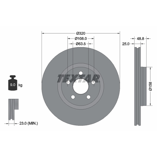 92326103 - Brake Disc 