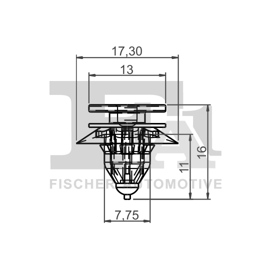 55-40013.5 - Clip, list 