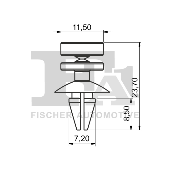 33-40006.10 - Clip, trim/protection strip 