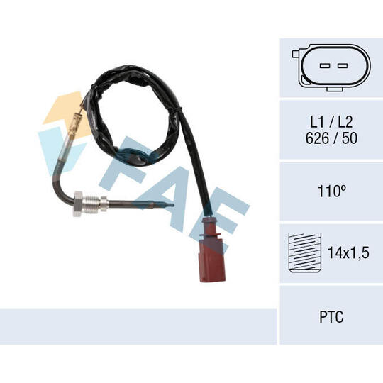 68042 - Sensor, exhaust gas temperature 