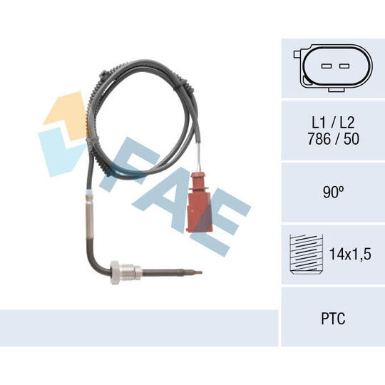 68068 - Sensor, exhaust gas temperature 