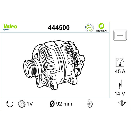 444500 - Alternator 