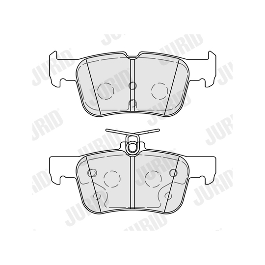 574091J - Brake Pad Set, disc brake 