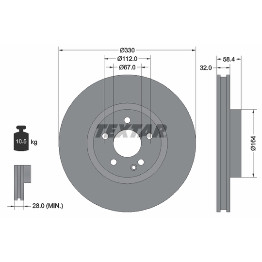 92279405 - Brake Disc 