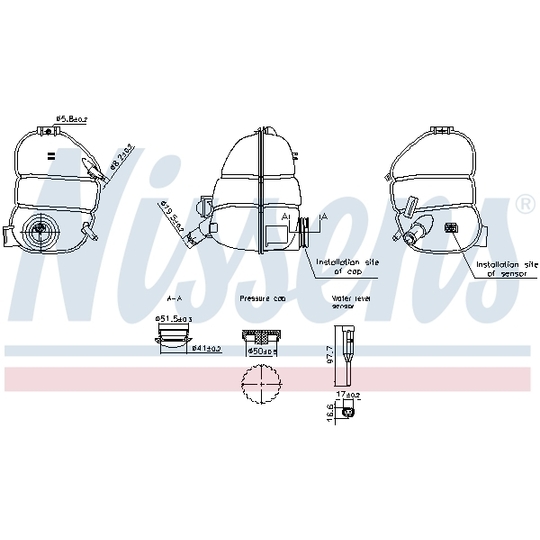 996340 - Expansion Tank, coolant 