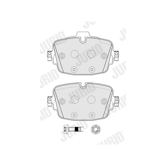 574129J - Brake Pad Set, disc brake 