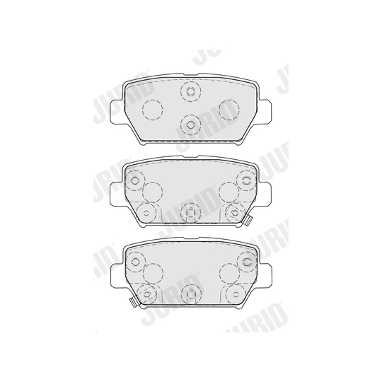 574148J - Brake Pad Set, disc brake 