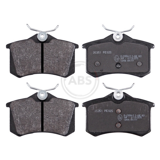 35351 - Brake Pad Set, disc brake 