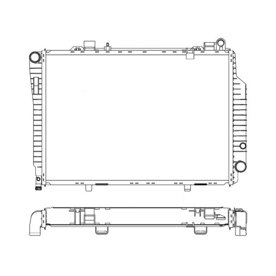 CR 249 000P - Radiator, engine cooling 