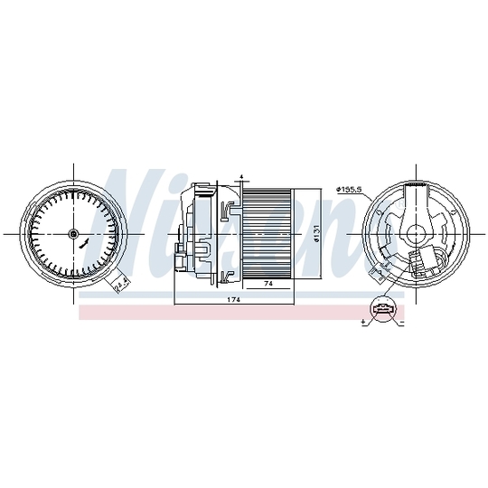 87593 - Interior Blower 